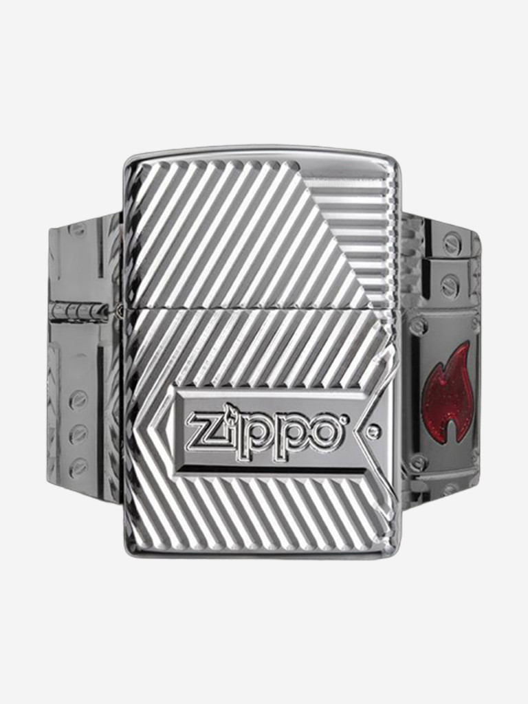Зажигалка Zippo Armor Bolts Design High Polish Chrome
