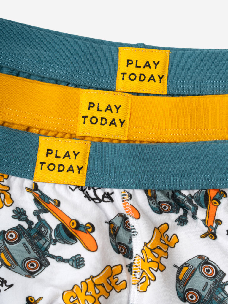 Трусы для мальчиков, 3 шт в комплекте PlayToday