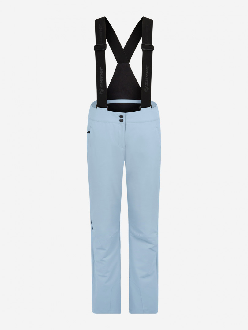 Брюки утепленные женские Ziener Pekki, Голубой