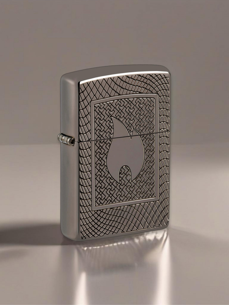 Зажигалка бензиновая ZIPPO 48569 Armor Flame Pattern