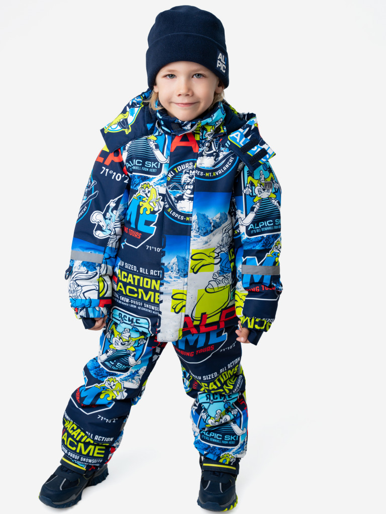 Комплект зимний для мальчиков: куртка, полукомбинезон PlayToday