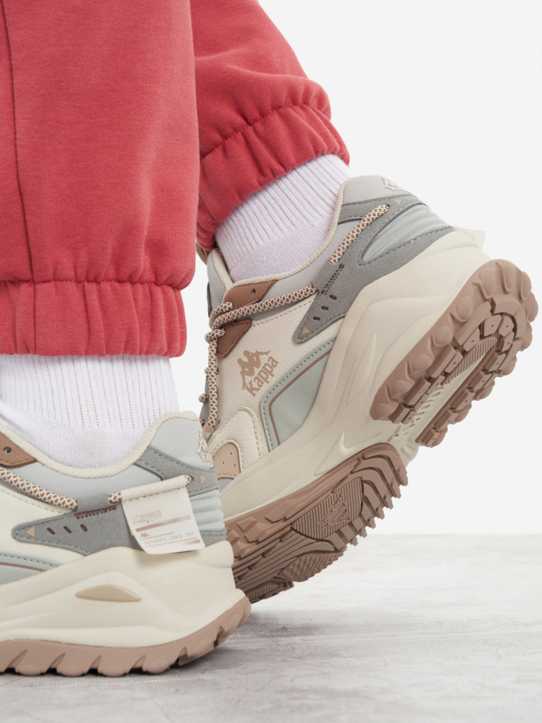 Кроссовки женские Kappa Renzo Trail арт. 134021 светло-серый цвет