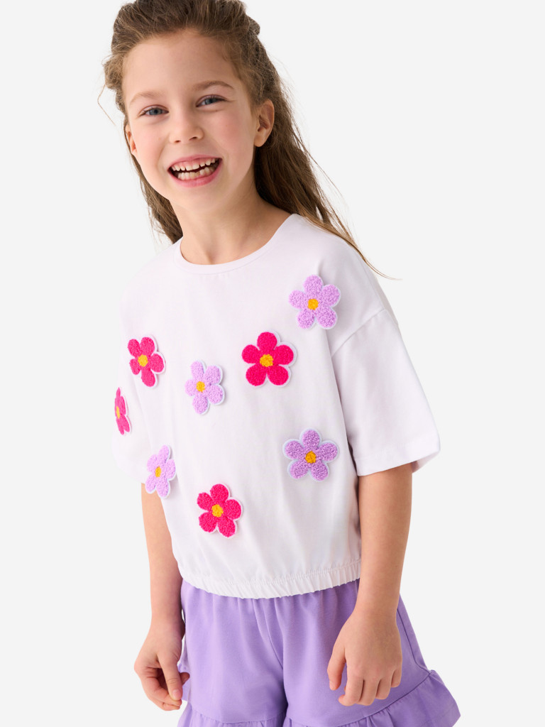 Футболка для девочки PlayToday