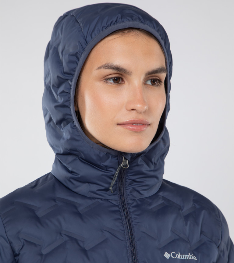 Куртка пуховая женская Columbia Delta Ridge Down Hooded Jacket
