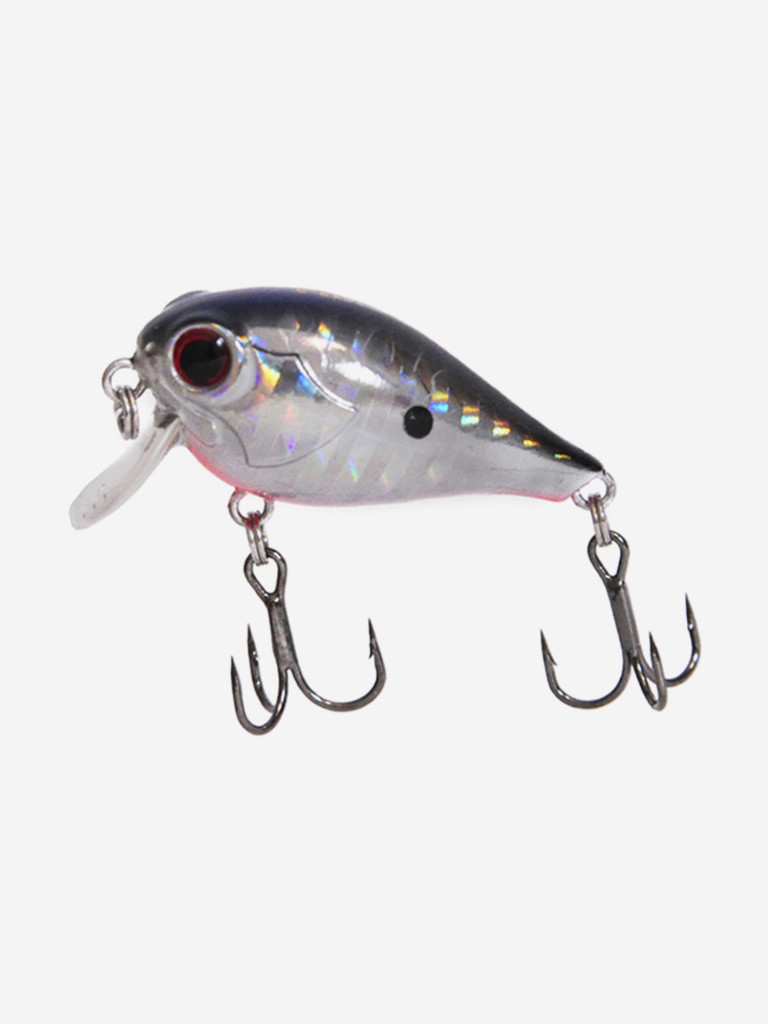 Воблер Mottomo Crazy Crank 40F 4,2g Silver Fish Point