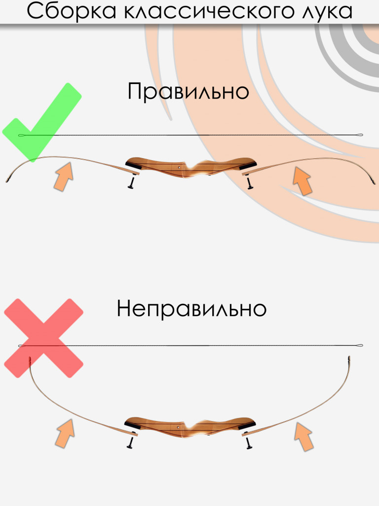 Лук рекурсивный Centershot Classic 68" 38# с комплектом