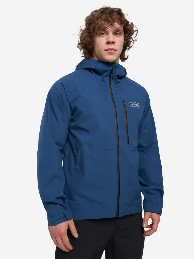 Куртка мембранная мужская Mountain Hardwear Stretch Ozonic Jacket, Синий