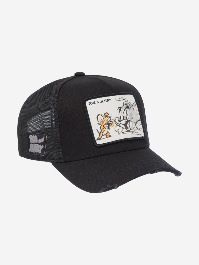Бейсболка с сеточкой CAPSLAB CL/TAJ6/1/PCT/TAJ Tom and Jerry Tom and Jerry (черный)