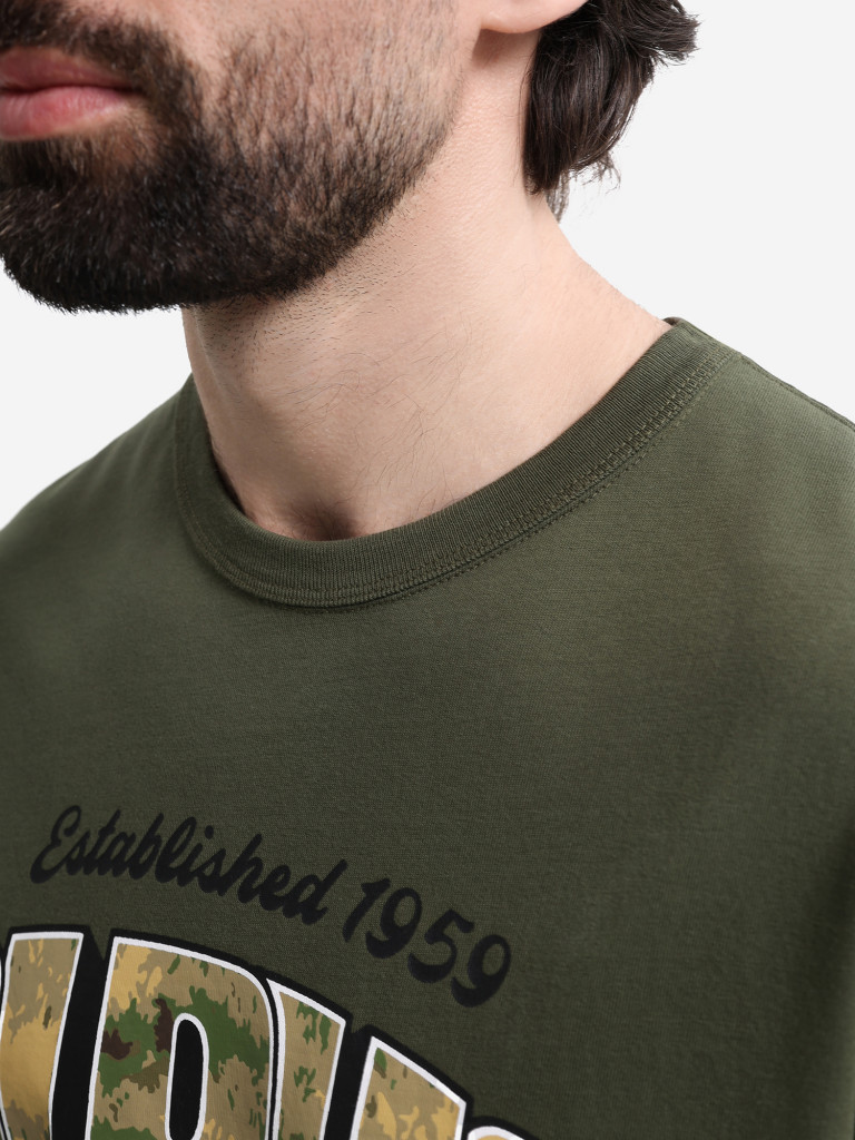 Футболка Camo Logo Alpha Industries