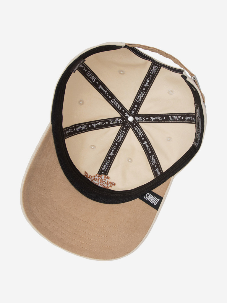 Бейсболка DJINNS Dad Cap DNC 30th (белый)