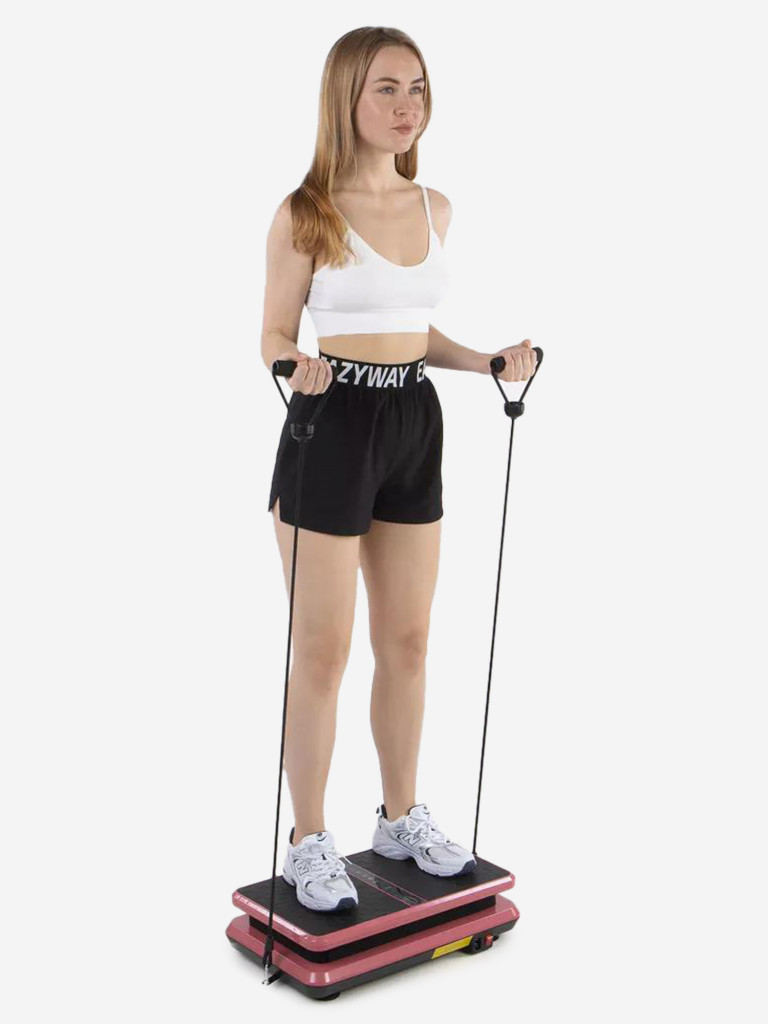 Виброплатформа Fitnesslive для похудения модель 104 цввет черный
