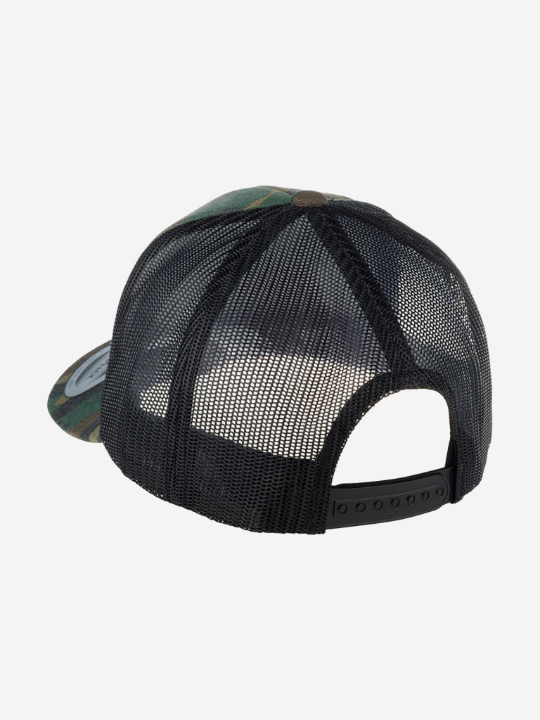 Бейсболка с сеточкой FLEXFIT 6606C (оливковый)