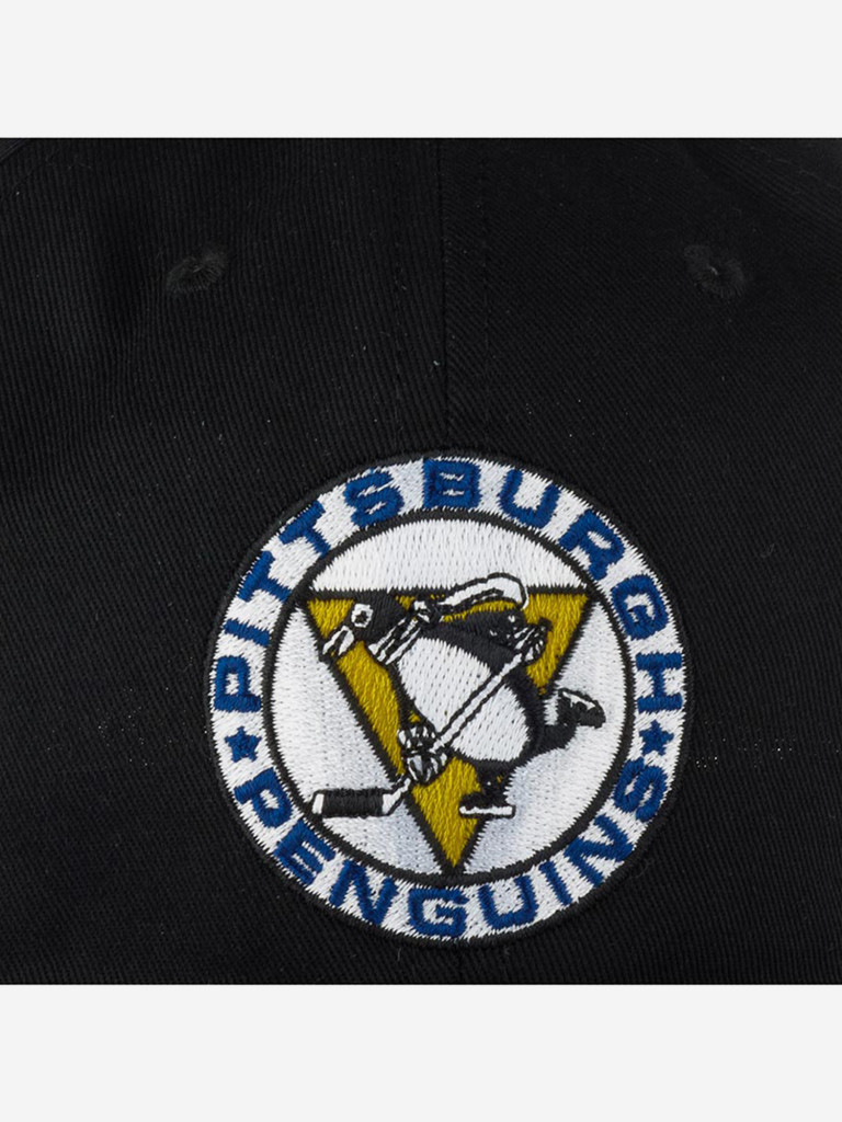 Бейсболка MITCHELL NESS HLUX5369-PPEYYPPPBLCK Pittsburgh Penguins NHL