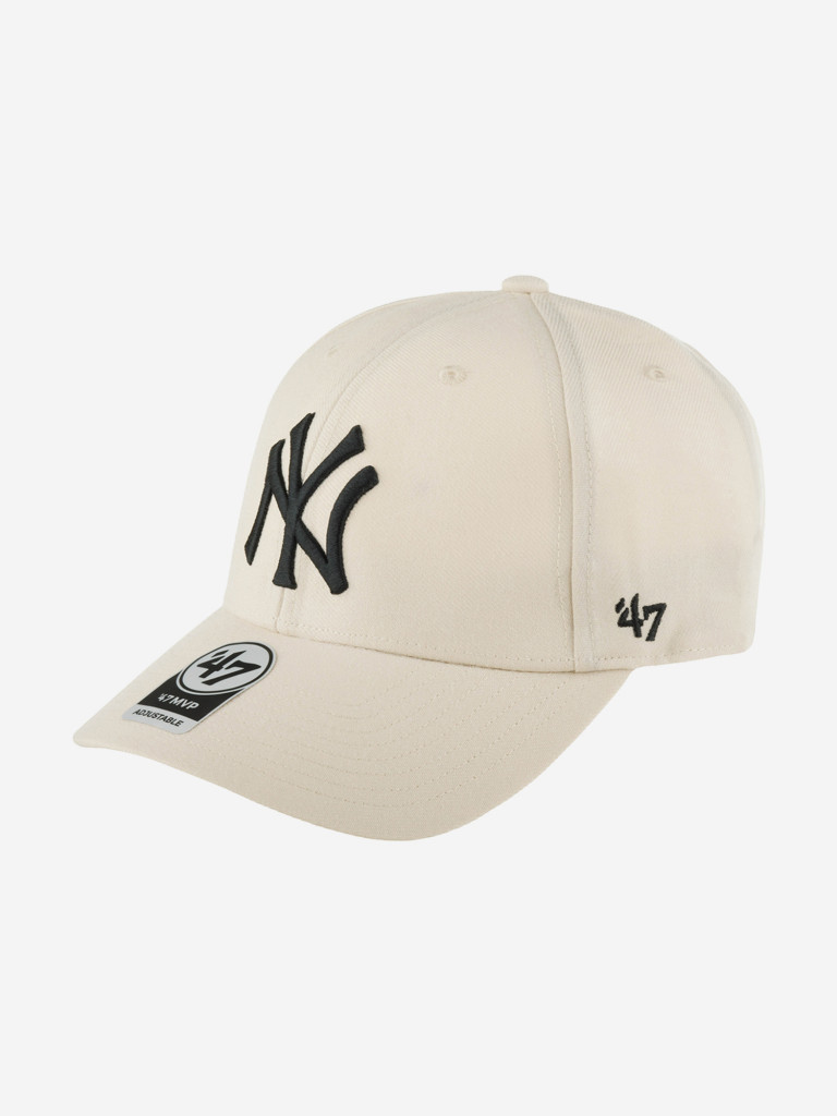 Бейсболка 47 BRAND B-MVP17WBV-BN New York Yankees MLB (белый)