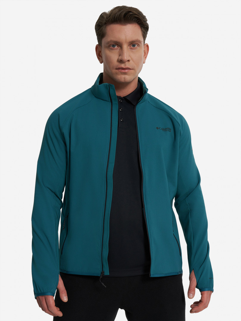 Джемпер флисовый мужской Columbia Spectre Ridge Tech Fleece FZ II Голубой 4999₽