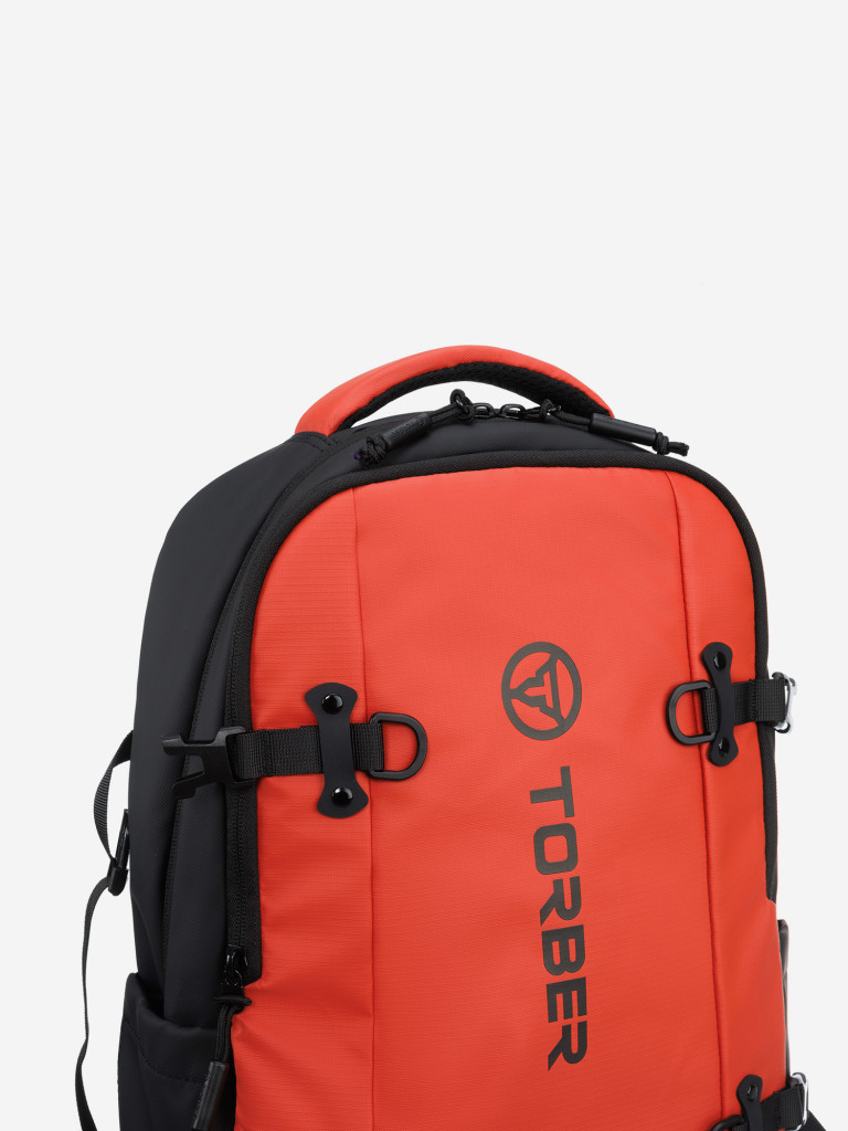 Рюкзак спортивный TORBER Xtreme 18" оранжевый/чёрный 17л
