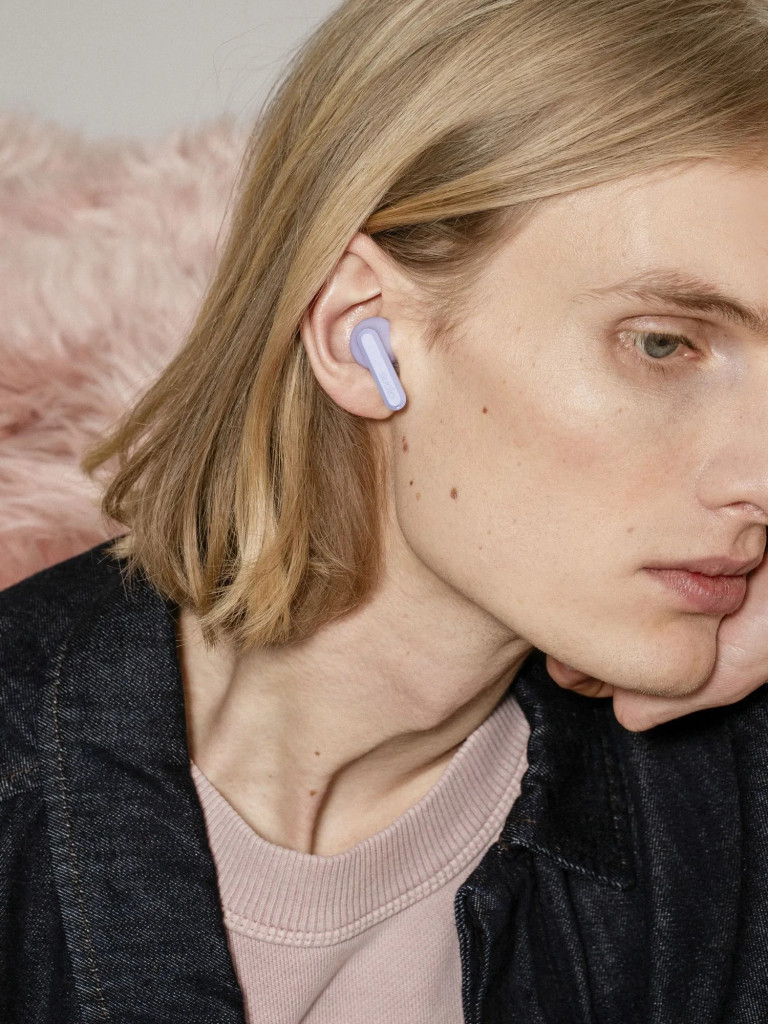 Беспроводные наушники Sudio A3 Pro Wireless Bluetooth Earbuds c активным шумоподавлением, цвет: фиолетовый