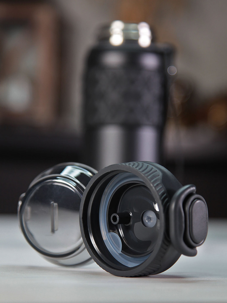 Термокружка Сибирь "Свежий ветер" 0.6л с трубочкой