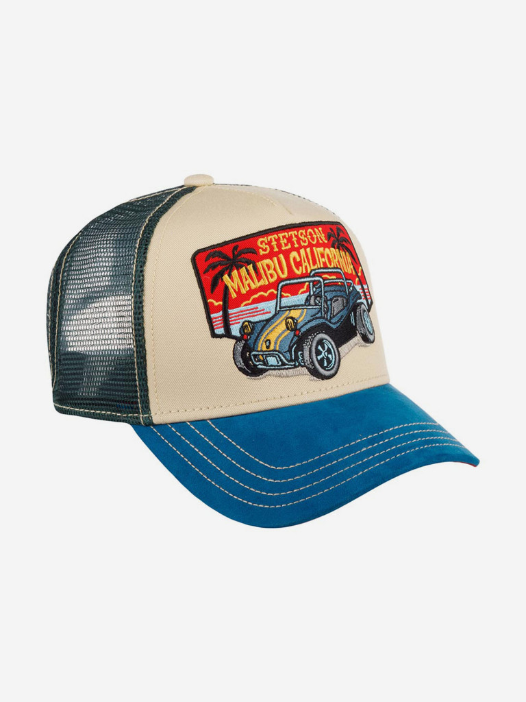 Бейсболка с сеточкой STETSON 7756115 TRUCKER CAP MALIBU (синий)
