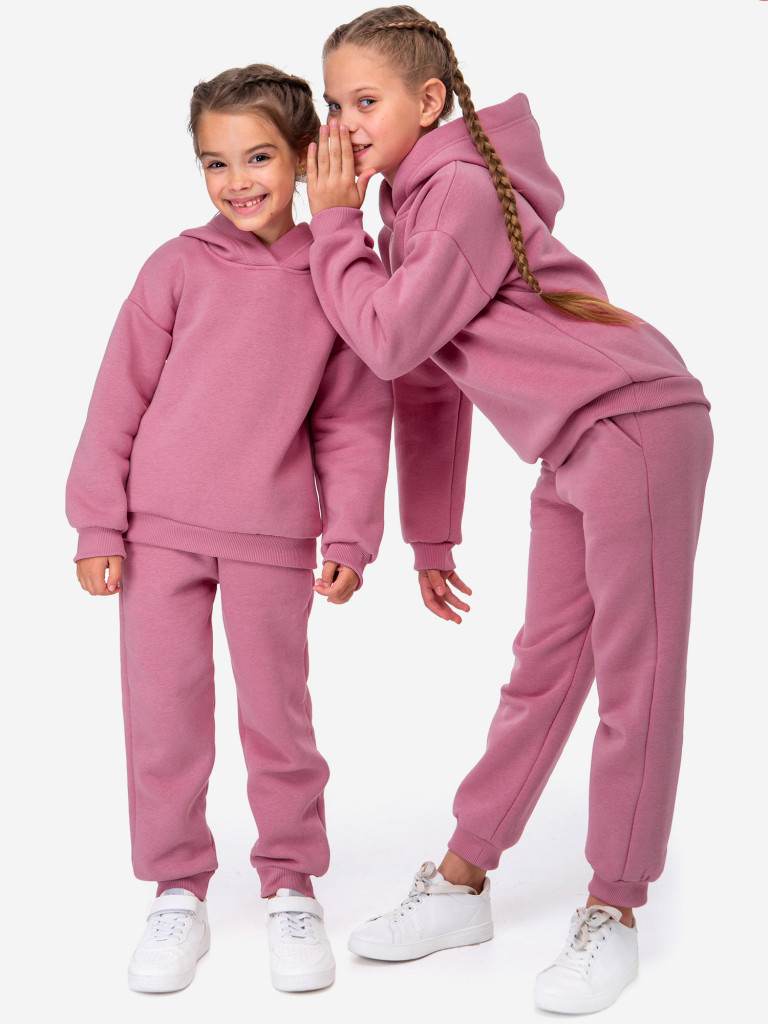 Костюм спортивный теплый с начесом для девочек Happyfox