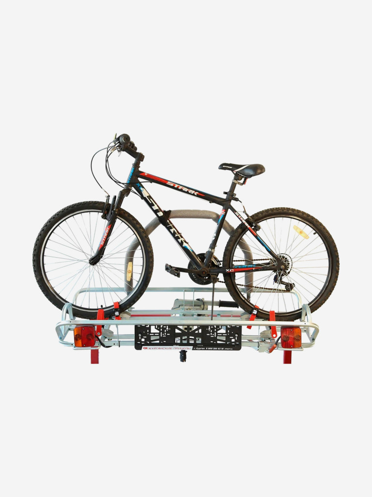 Автобагажник с быстросъемным замком на фаркоп НА ФАРКОПЕ