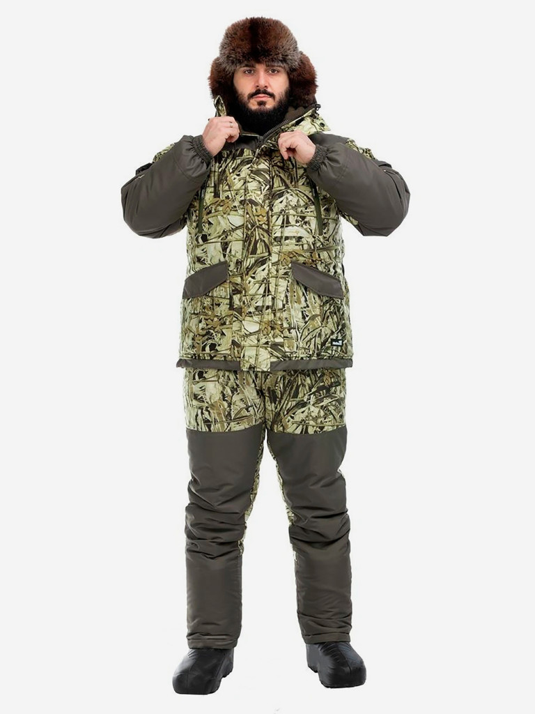 Костюм зимний Helios ГОРКА-1 (куртка+полукомбинезон) для рыбалки и охоты