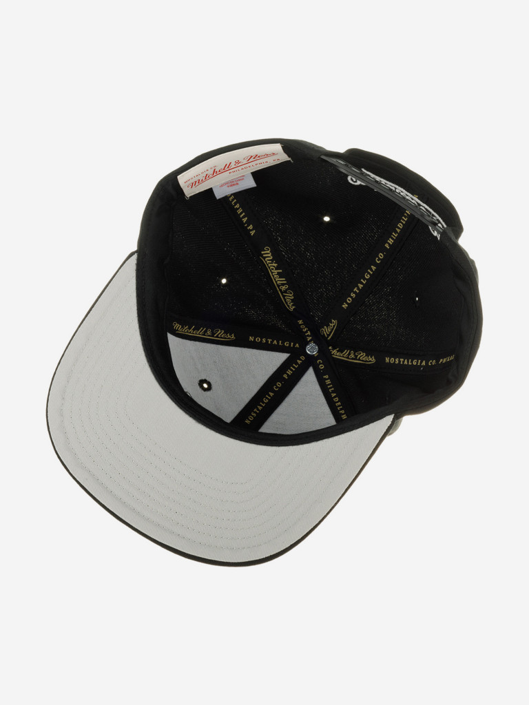 Бейсболка с прямым козырьком MITCHELL NESS HHSS6885-CLBYYPPPBLCK And 1 (черный)