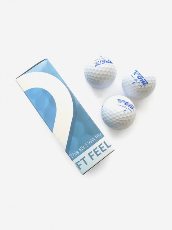 Мячи для гольфа PGM Soft Feel (3 мяча)