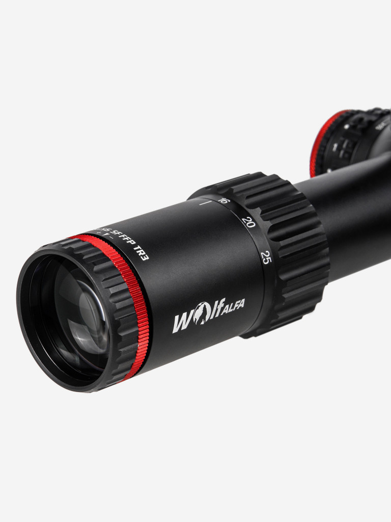 Прицел оптический Veber Wolf Alfa 5-25x56 SF FFP TR3