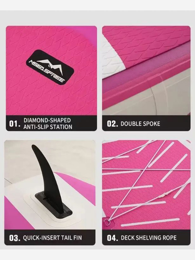 SUP-доска MSEASFREE OG PINK 11'