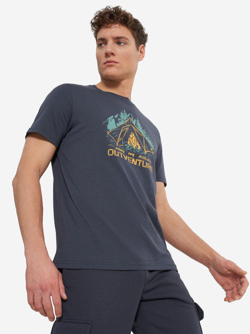 Футболка мужская Outventure Синий 599₽