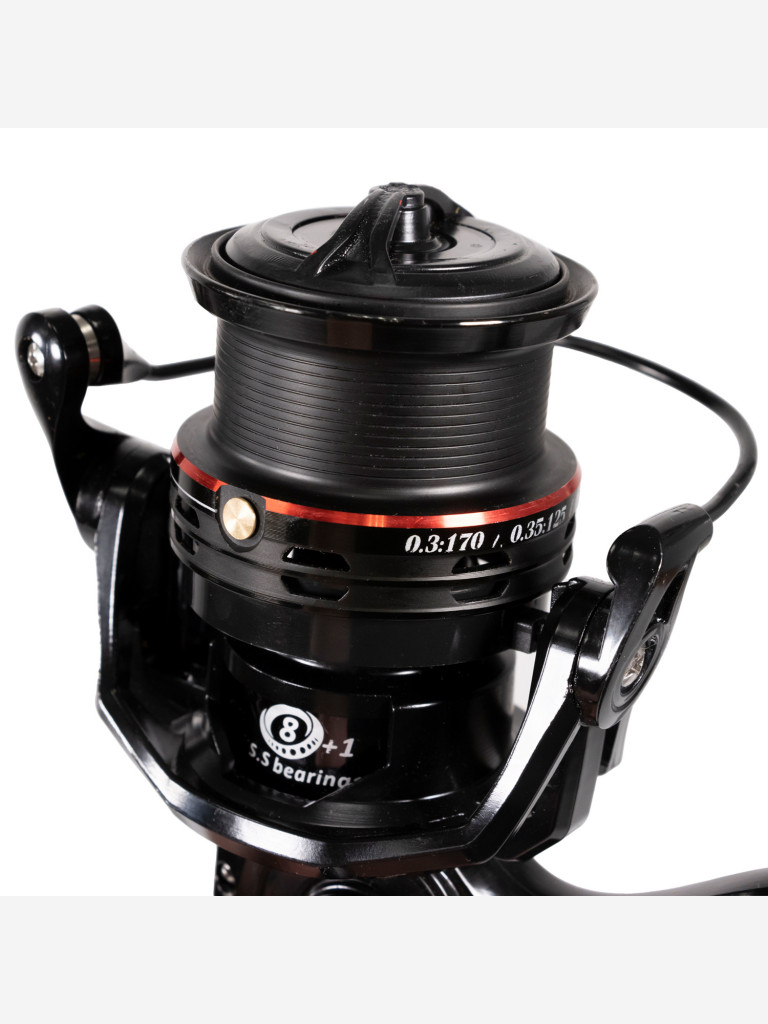 Катушка фидерная для рыбалки Волжанка Volzhanka Atlas 5500 (8+1 подш) 0.30мм/170м