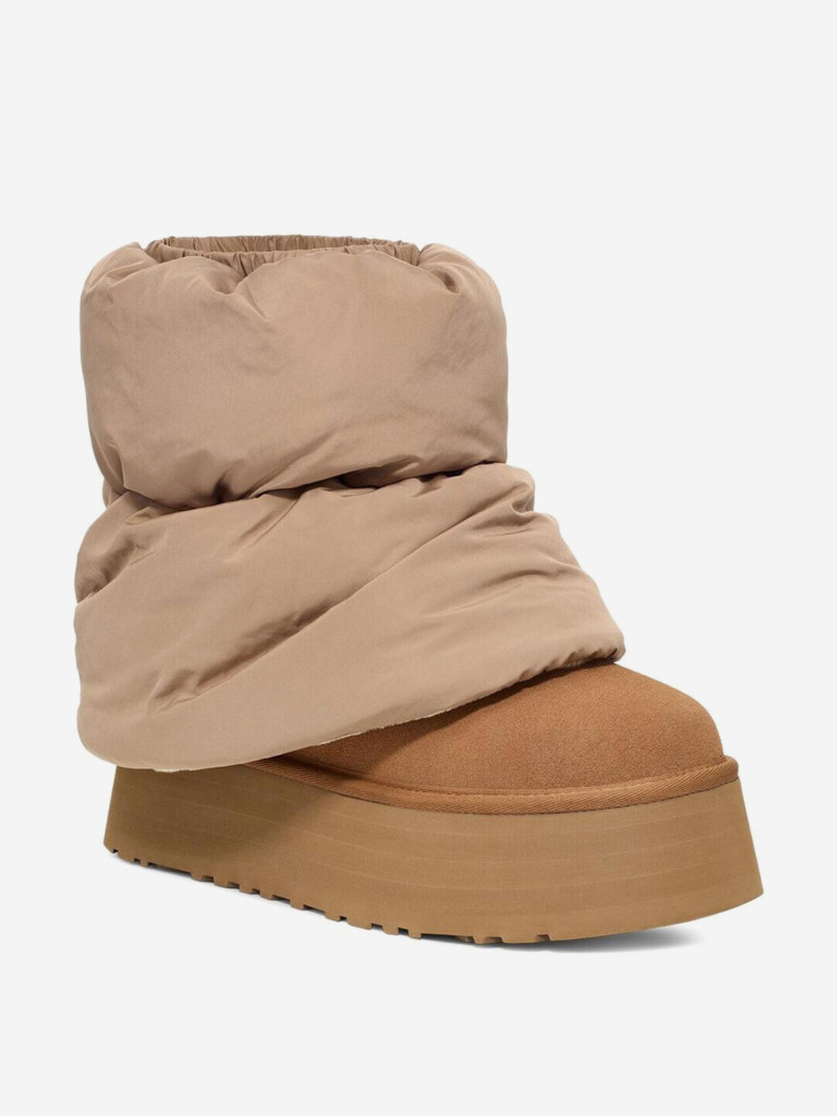 Ботинки утепленные UGG Classic Mini Dipper Puffer