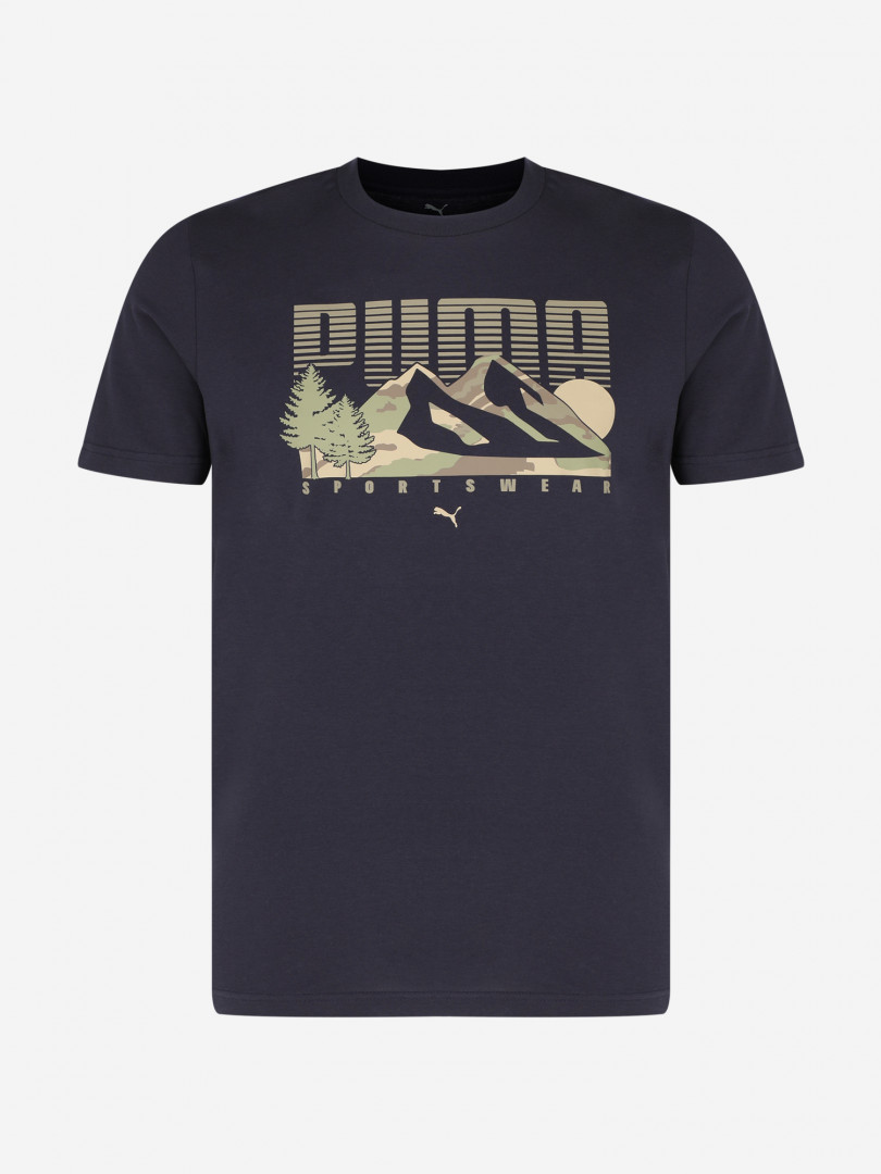 Футболка мужская PUMA Синий 2879₽