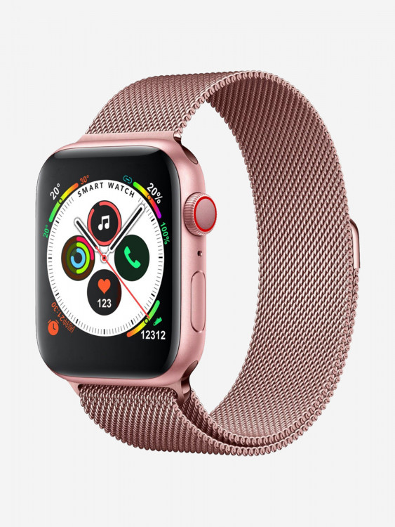 Смарт-часы BandRate Smart WTCH55PPWB с пульсометром, секундомером, тонометром