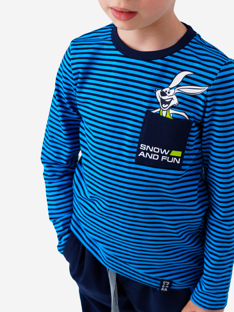 Комплект для мальчика: лонгслив, брюки PlayToday