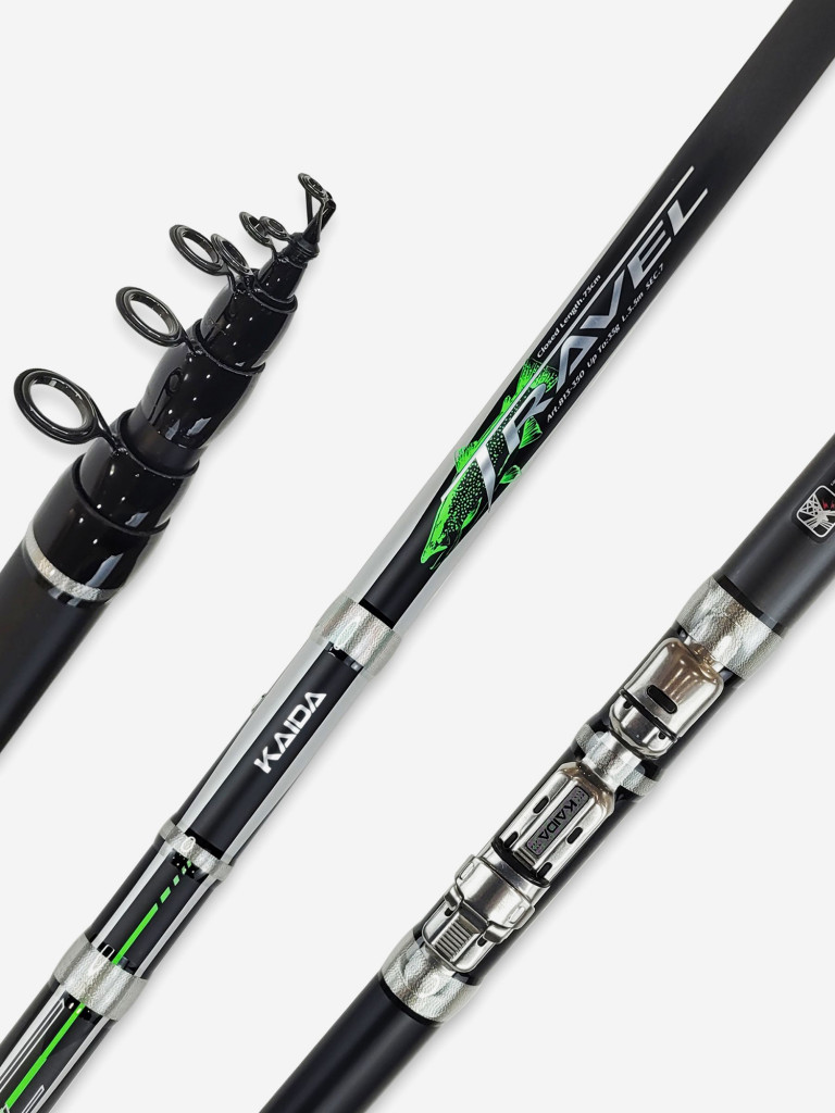 Удилище Kaida TRAVEL Bolo 3.50м, с кольцами, телескоп