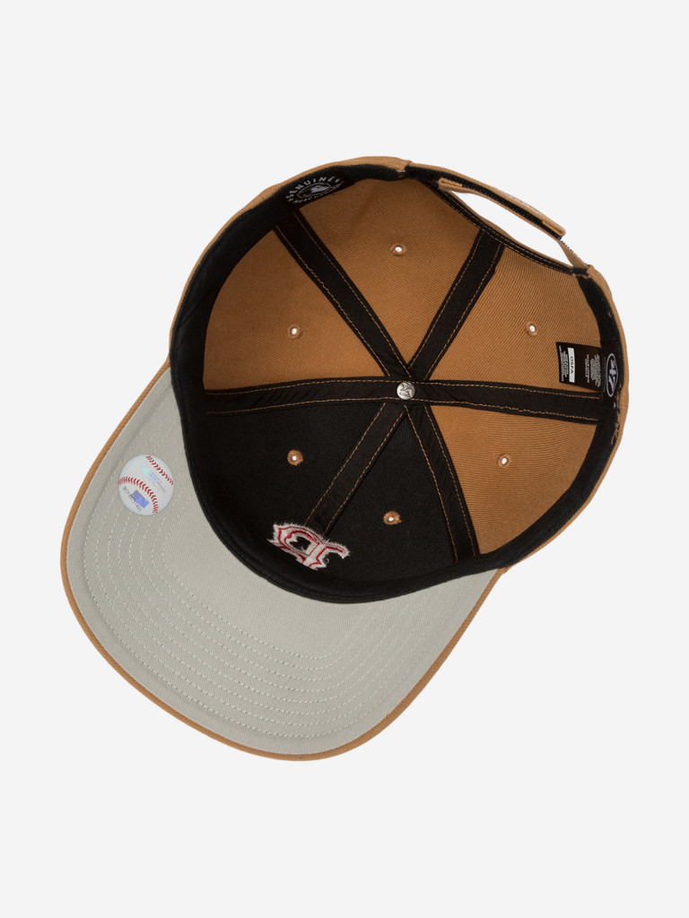 Бейсболка 47 BRAND B-MVP02WBV-QLA Boston Red Sox MLB (коричневый)
