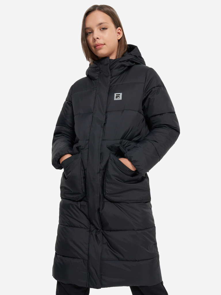 Пальто утепленное для девочек FILA
