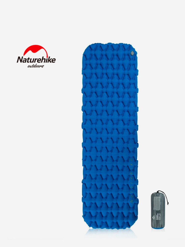 Коврик Naturehike FC-10, надувной, синий