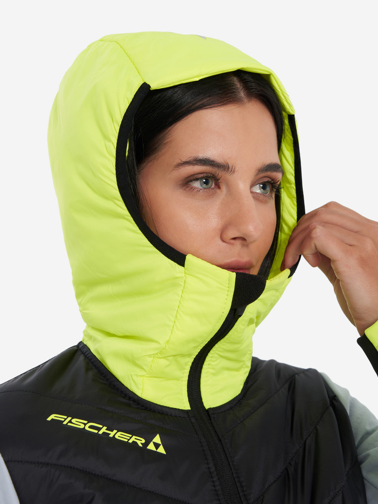 Куртка для беговых лыж женская Fischer Hybrid