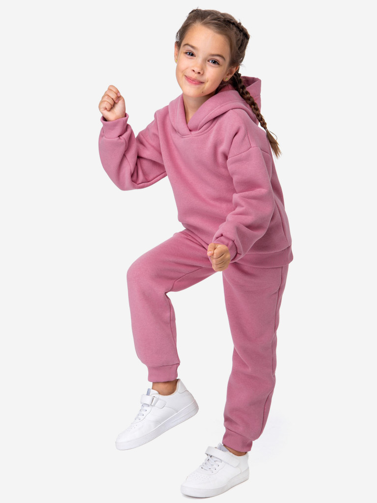 Костюм спортивный теплый с начесом для девочек Happyfox