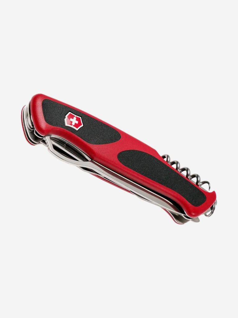 Складной нож Victorinox RangerGrip 57 Hunter, функций: 13, 130мм, красный / черный, коробка картонная, 0.9583.mc