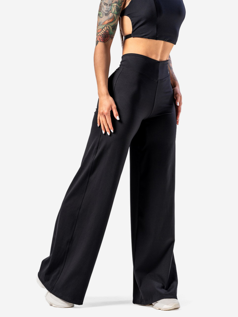 Расклешенные брюки женские Deni x High-waist Flared Pants 312