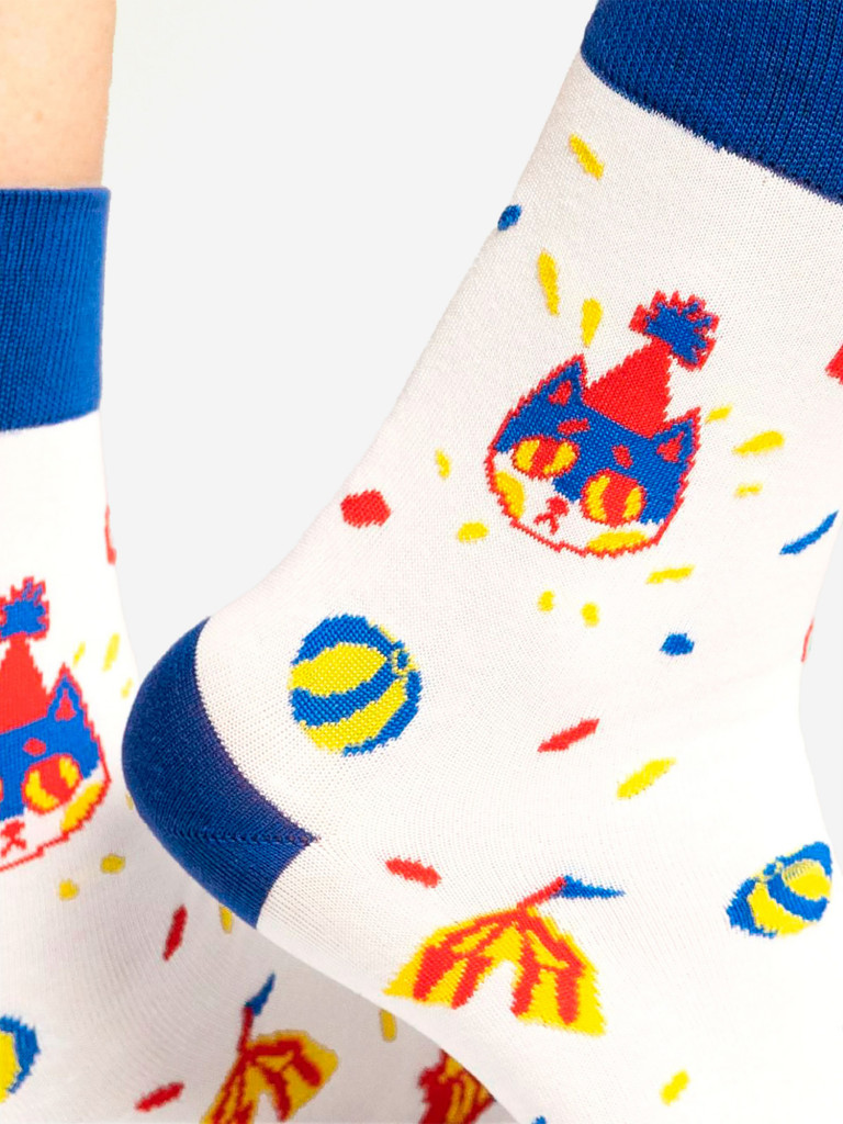 Носки с рисунками St.Friday Socks, Котик среднего возраста