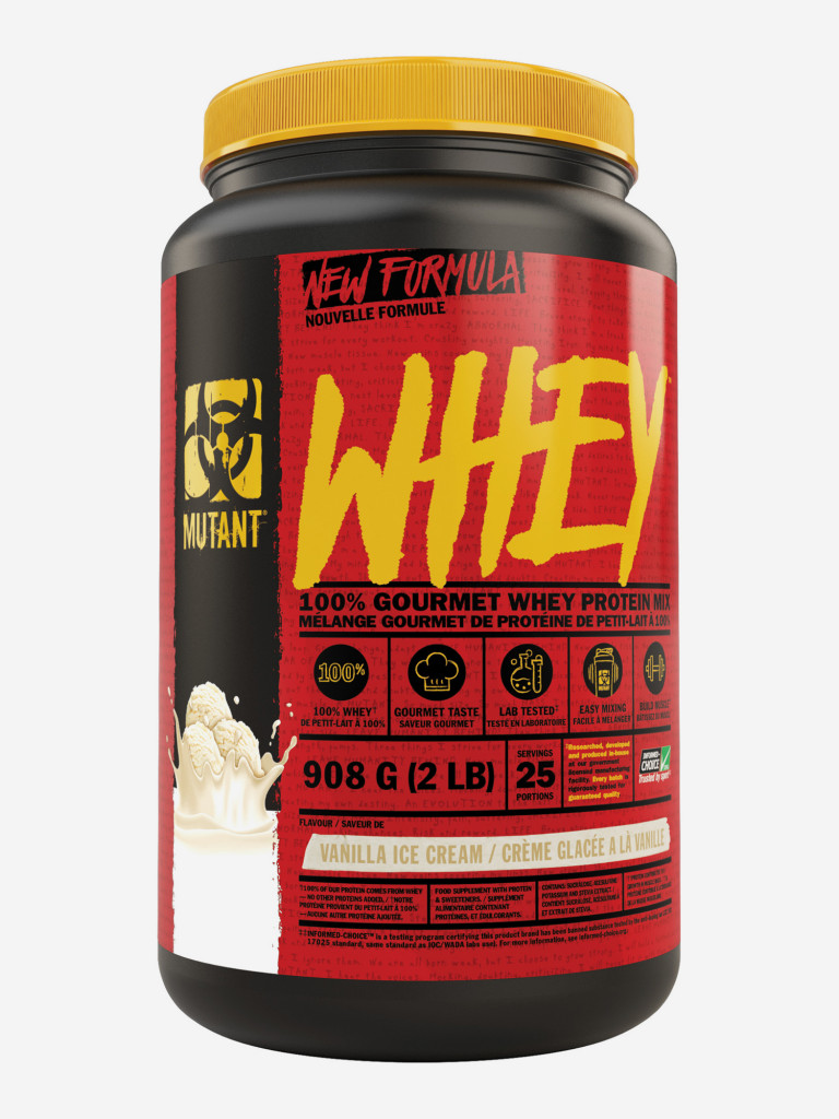 Протеин Mutant Whey, 908 г, Ванильное мороженое