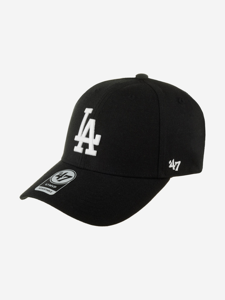 Бейсболка 47 BRAND B-MVPSP12WBP-BKF Los Angeles Dodgers MLB (черный)