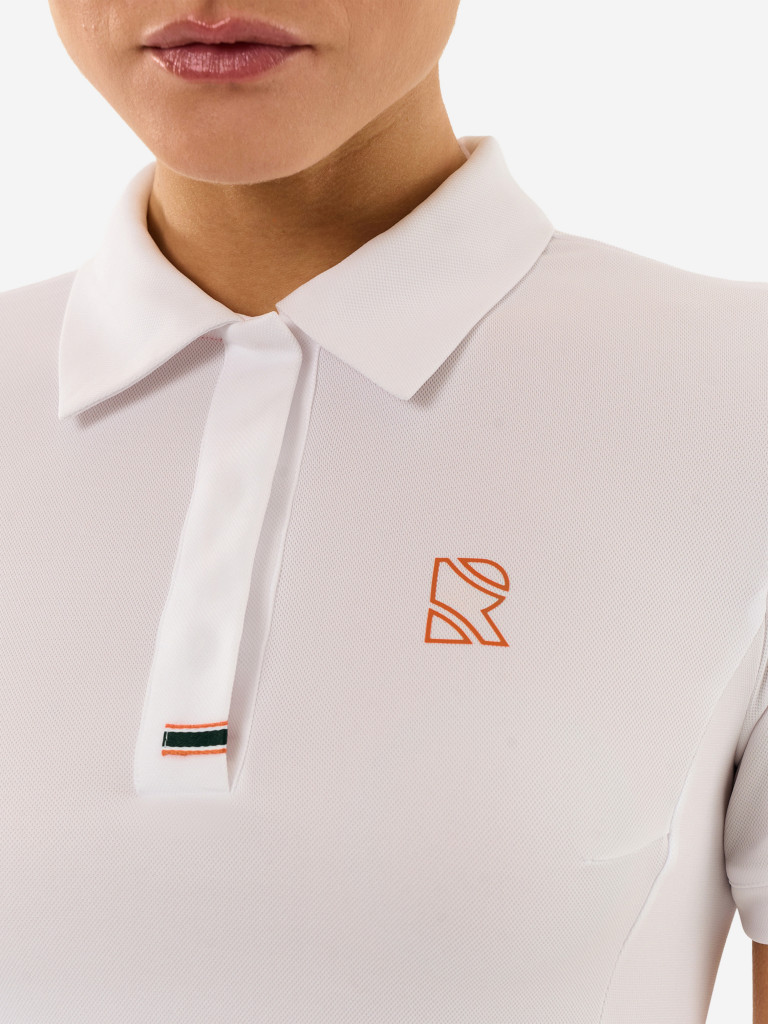 Поло женское RAQUETA SPORT Clasico, White