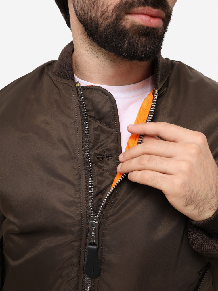 Бомбер утепленный мужской MA-1 Alpha Industries