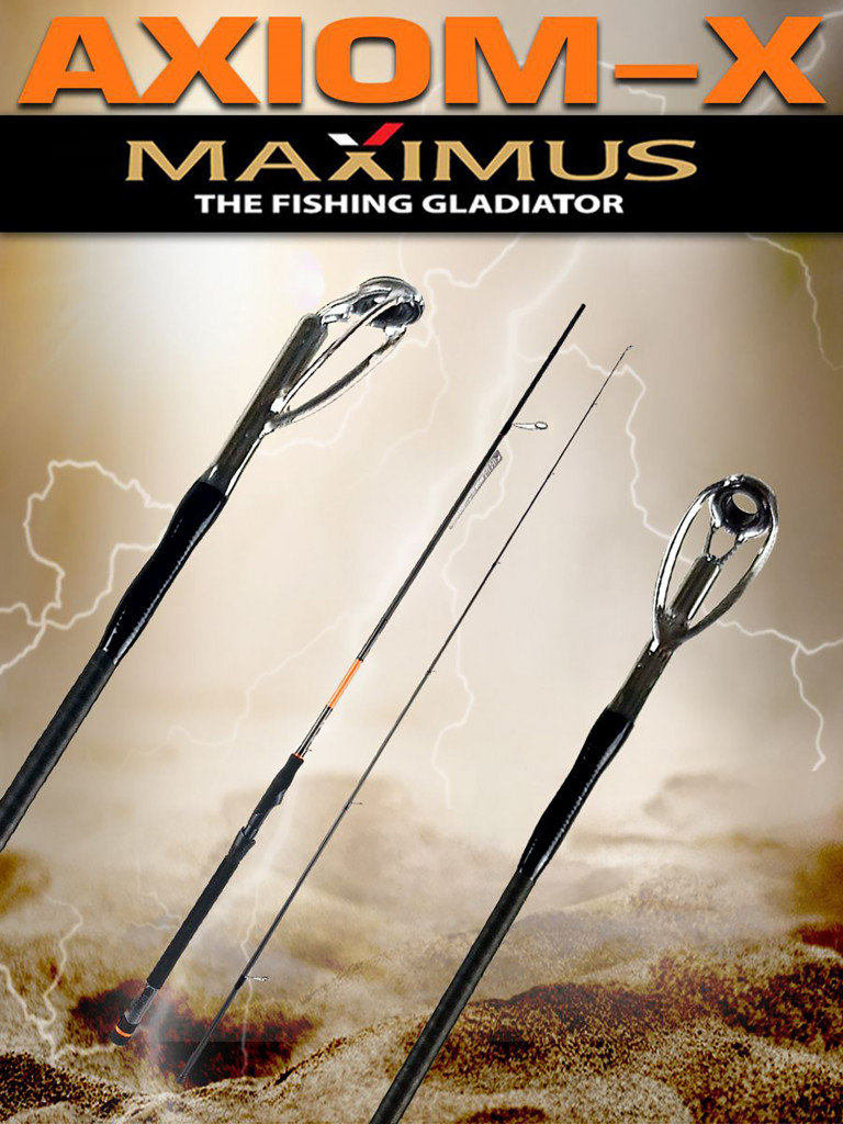 Спиннинг для рыбалки Maximus AXIOM-X 33H 3,3m 15-55g